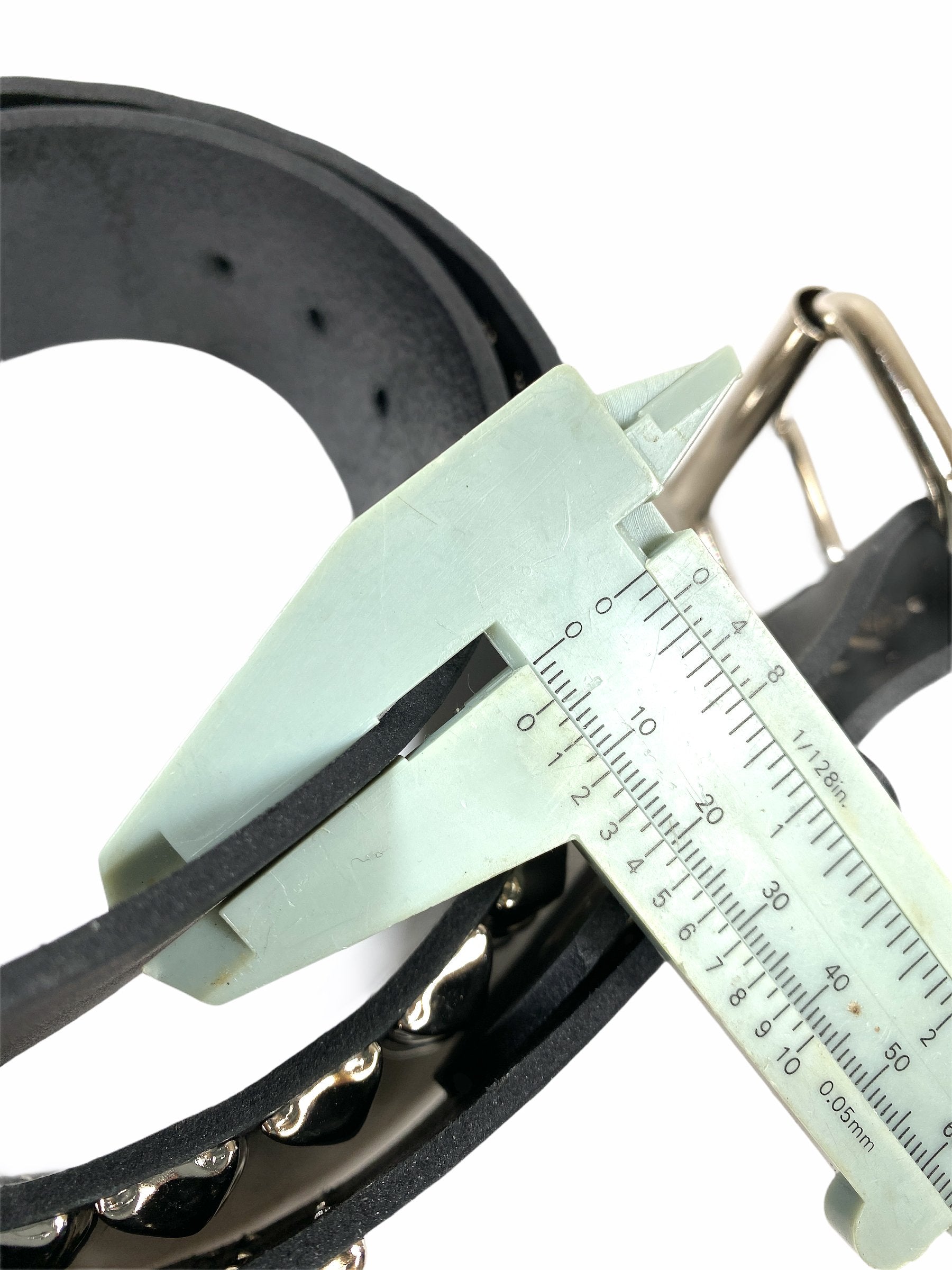 Studded Belt Genuine Leather Made in USA